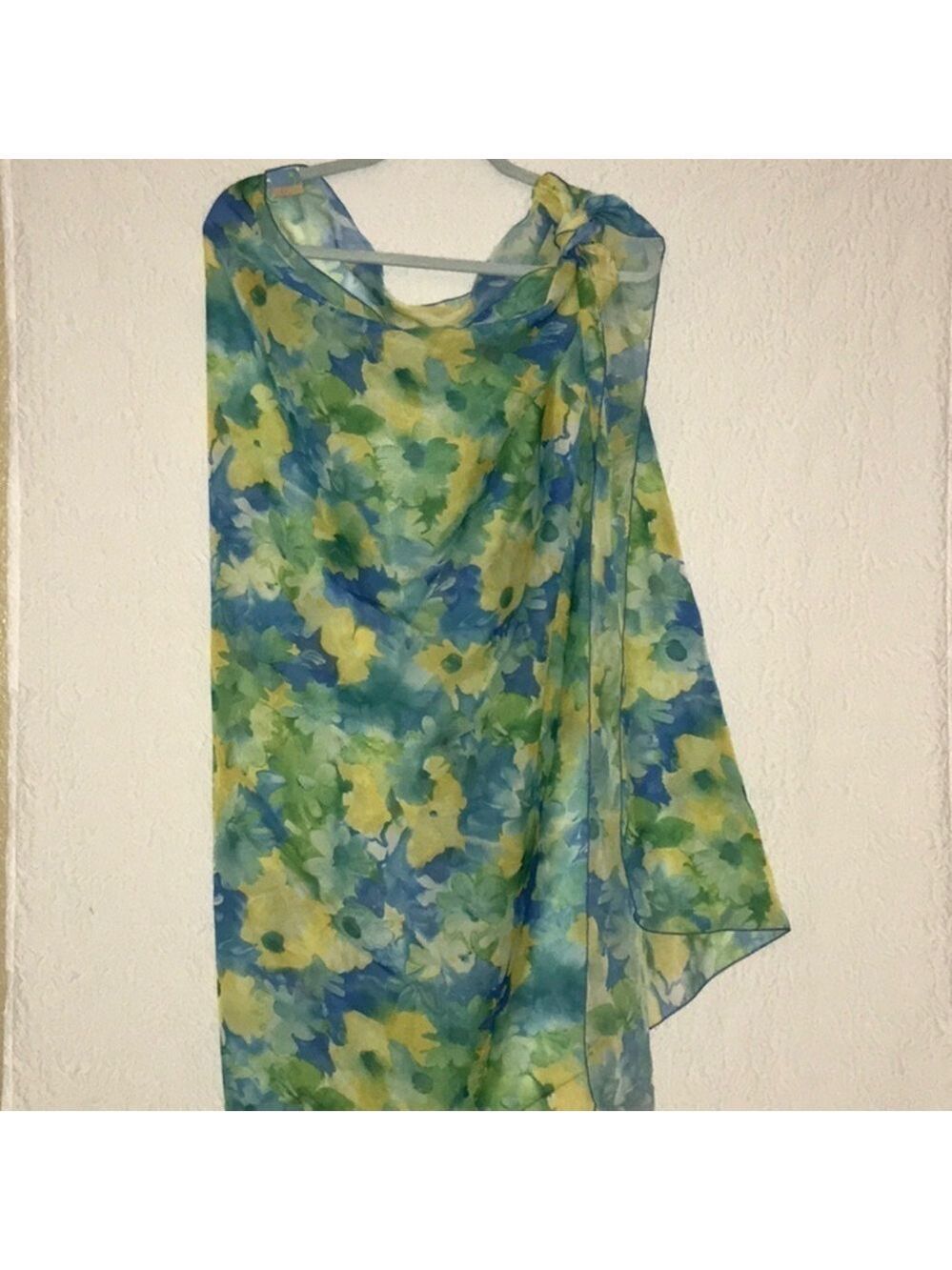 LE COVE  Floral Cover-Up Swimwear Wrap